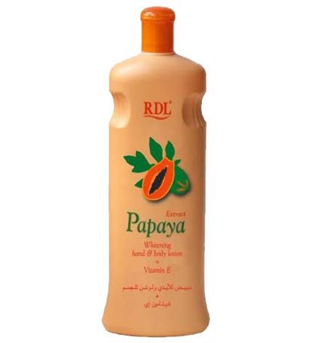 ار دي ال لوشن مبيض لليدين والجسم , بخلاصة البابايا 600 مل